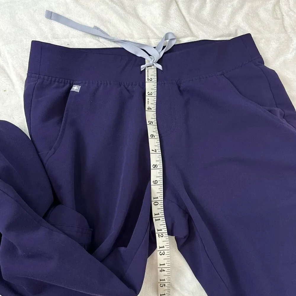 Figs Purple Jam Scrub Set M/S Medical Workwear Athleisure Minimalist Nurse - Picture 10 of 16